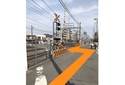 北大宮駅からお越しの場合3
